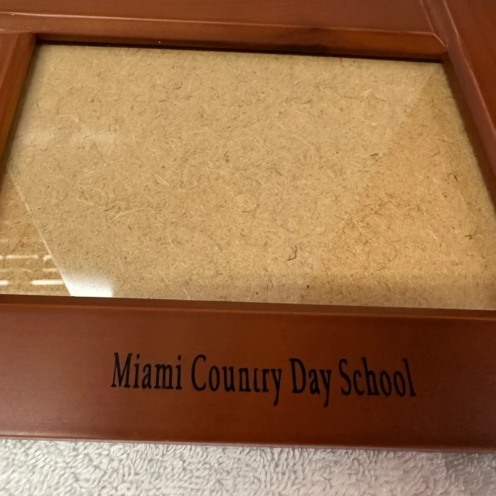 Miami Private School, Miami Country Day Wooden Picture Frame
